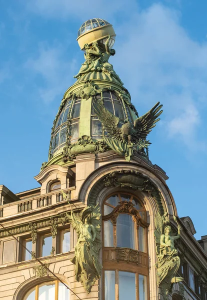 Saint Petersburg Russland November 2019 Ehemaliges Sängerhaus Haus Der Bücher — Stockfoto