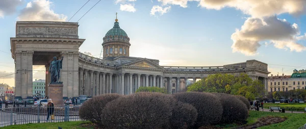 Die Kathedrale Von Kasan Oder Kasanskij Kafedralnij Sobor Auch Als — Stockfoto