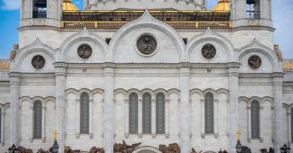 Kristuskatedralen Frälsaren Eller Frälsaren Rysk Ortodox Kyrka Moskva Ryssland — Stockfoto