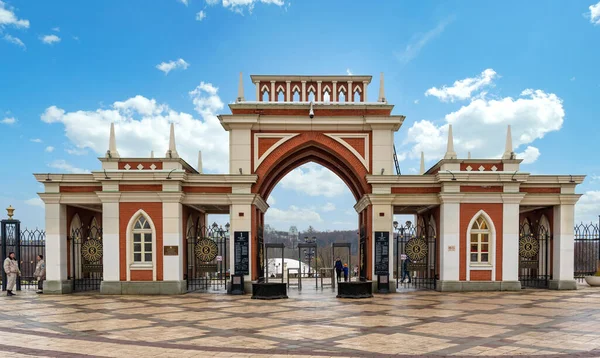 Moskau Russland 2019 Das Eingangstor Des Großen Palastes Von Königin — Stockfoto