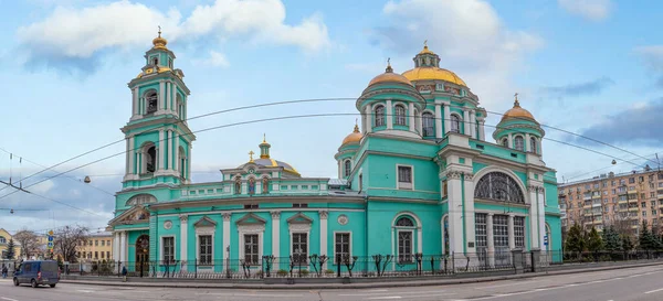 Mosca Russia Novembre 2019 Cattedrale Dell Epifania Yelokhovo Spartakovskaya Street — Foto Stock