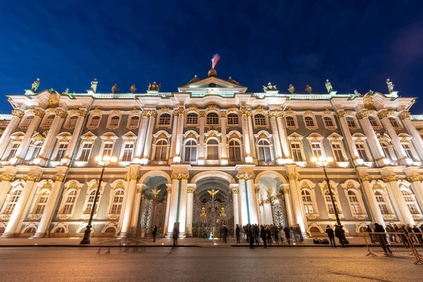 San Petersburgo Rusia Noviembre 2019 Fachada Del Palacio Invierno Casa — Foto de Stock