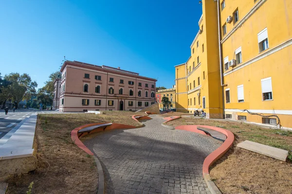 Tirana Albanie Octobre 2019 Extérieur Bunkart Bunker Nucléaire Tirana Dans — Photo