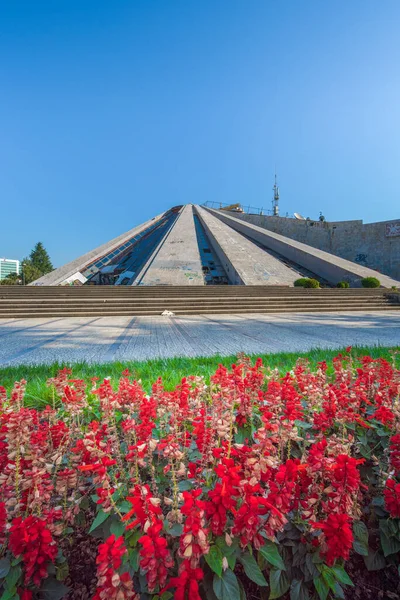 Tirana Albania 2019 Pyramid 공산주의 독재자 Enver Hoxha 박물관 Boulevard — 스톡 사진