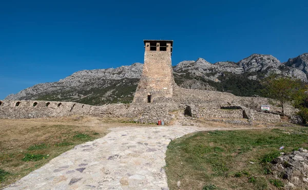 알바니아의 크루제 Kruje 2019 알바니아 크루야의스 박물관 George Castriot Skanderbeg — 스톡 사진