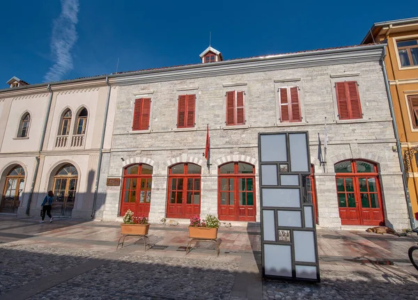Shkoder Albânia Outubro 2018 Museu Nacional Fotografia Marubi Muzeu Kombetar — Fotografia de Stock