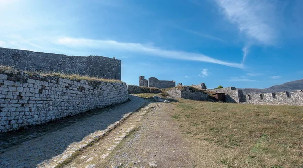 Руїни Замку Фортеці Розафа Церкви Святого Стефана Шкодер Албанія Оточений — стокове фото
