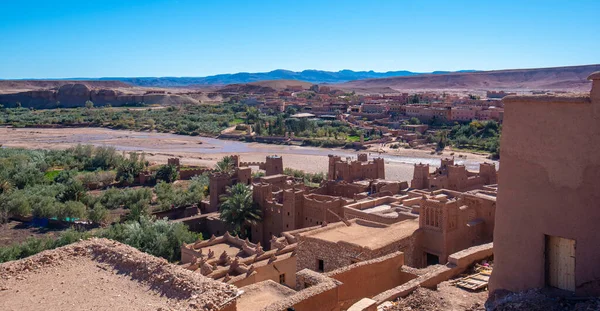 Ait Ben Haddou Μαρόκο Ksar Ait Benhaddou Οχυρωμένη Πόλη Ighrem — Φωτογραφία Αρχείου