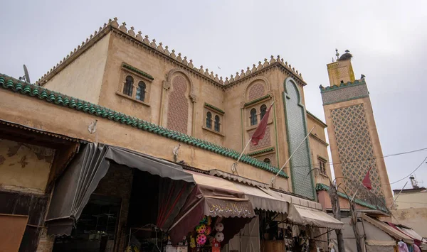 Fes Marokko December 2019 Uitzicht Van Bou Jeloud Plein Naar — Stockfoto