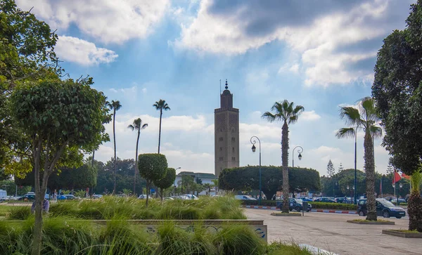 Rabat Marocko December 2019 Utsikt Mot Assounna Ave Tachfin Moskén — Stockfoto