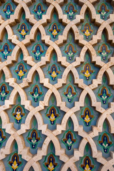 Арабский Цветочный Бесшовный Рисунок Традиционный Исламский Фон Декоративный Элемент Традиционный — стоковое фото