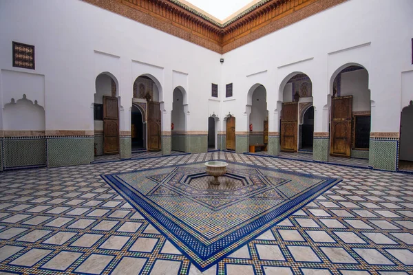 Marrakech Marrocos Julho 2019 Interior Dar Said Museu Artes Artesanato — Fotografia de Stock