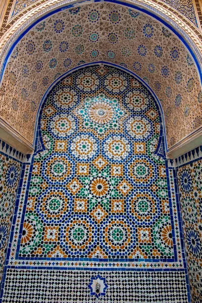 摩洛哥马拉喀什 2019年7月18日 摩洛哥艺术 地毯和编织博物馆 Museum Morocco Arts Crafts Carpets Weaving — 图库照片