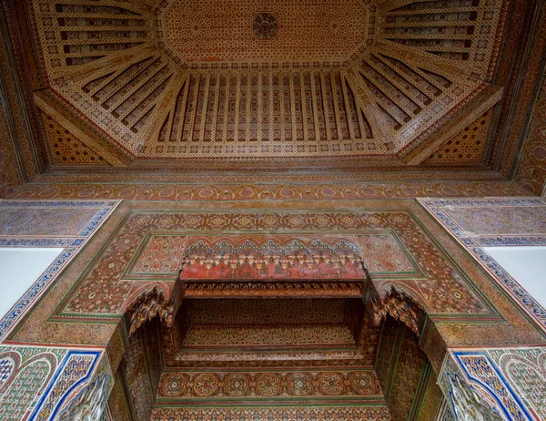 摩洛哥马拉喀什 2019年7月18日 摩洛哥艺术 地毯和编织博物馆 Museum Morocco Arts Crafts Carpets Weaving — 图库照片