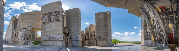 Shumen Bulgaria 2020 Monument 1300 Years Bulgaria Krum Damyanov Ivan — 스톡 사진