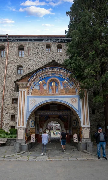 Rila Bulgarien 2020 Das Orthodoxe Rila Kloster Ein Kulturerbe Rila — Stockfoto