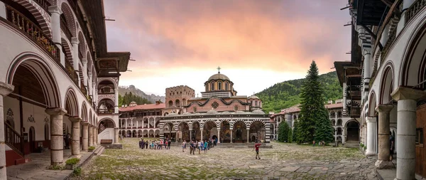 Rila Bulgarien 2020 Das Orthodoxe Rila Kloster Ein Kulturerbe Rila — Stockfoto