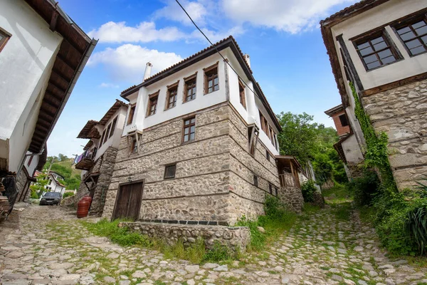 Melnik Bulgaria Antiguas Casas Bulgaras Tradicionales Melnik Ciudad Bulgara Más — Foto de Stock