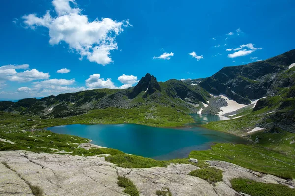 Sedm Jezer Rila Neuvěřitelný Výtvor Přírody Rila Mountain Bulharsko Jedno — Stock fotografie