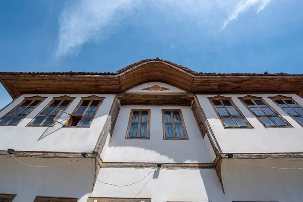 Zheravna Kotel Bulgarien Maj 2019 Arkitektoniskt Reservat Rustika Hus Och — Stockfoto