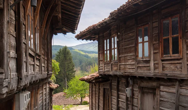 Wiederbelebung Der Traditionellen Bulgarischen Häuser Des Neunzehnten Jahrhunderts Der Historischen — Stockfoto