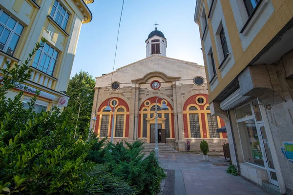 Gabrovo Bulgaristan Ağustos 2019 Trinity Katedrali Gabrovo Nun Canlı Ticari — Stok fotoğraf