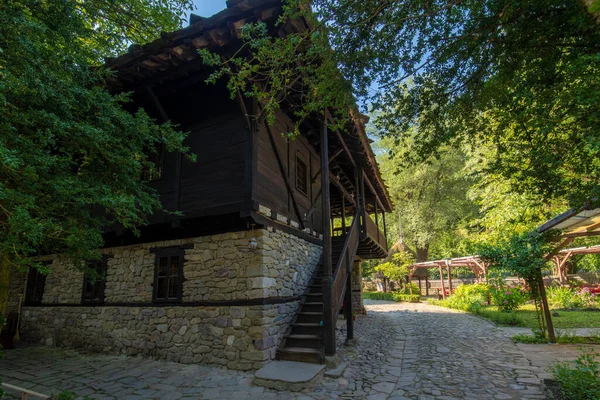 Etar Bulgaria July 2019 Old Traditional Bulgarian House Architectural Ethnographic — Stock Photo, Image
