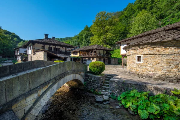 Etar Bulgarien Juli 2019 Altes Traditionelles Bulgarisches Haus Architektonischen Ethnographischen — Stockfoto