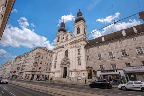 Vienna Austria Gennaio 2020 Chiesa Della Trinità Dei Minoriti Conosciuta — Foto Stock