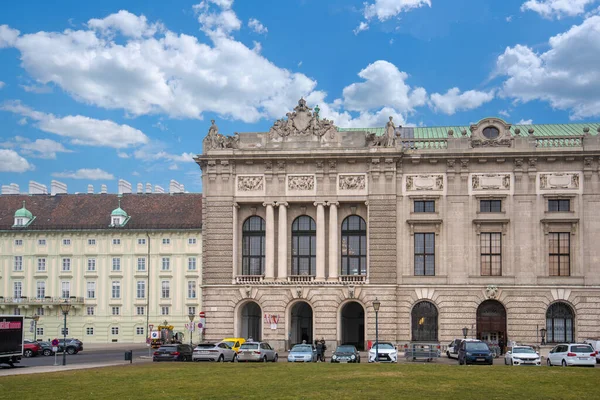 ウィーン オーストリア 2020 ウィーン中心部の王宮ホフブルク宮殿のNeue Burg Museum複合体 有名なランドマークと人気のある観光地 — ストック写真