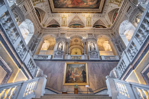 Vídeň Rakousko Ledna 2020 Uvnitř Muzea Přírodní Historie Naturhistorisches Museum — Stock fotografie