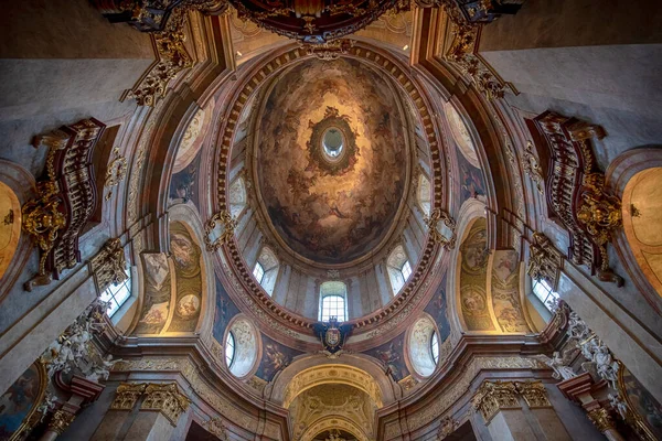 Viyana Avusturya Ocak 2020 Petersplatz Daki Barok Katolik Kilisesi Nin — Stok fotoğraf
