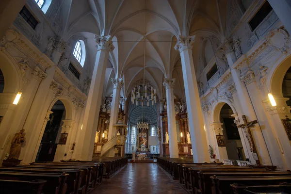 Vídeň Rakousko 2020 Interiér Kirche Hof Kostel Dvora Také Kostel — Stock fotografie