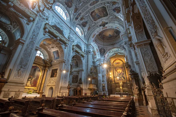 Vídeň Rakousko 2020 Interiér Dominikánského Kostela Také Známý Jako Kostel — Stock fotografie