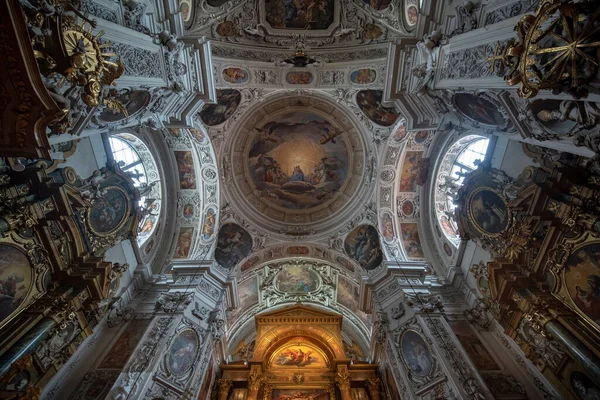 Vienna Austria 2020 Interior Dominican Church Also Known Church Maria — Stock Photo, Image