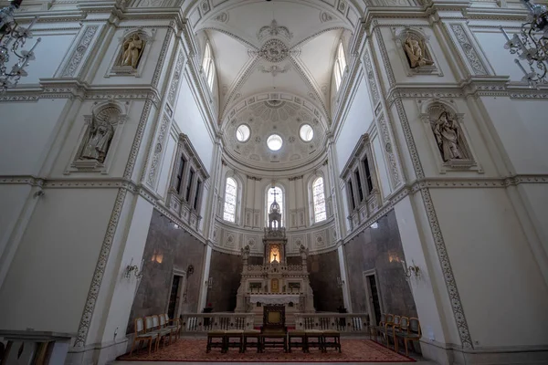 Viena Austria 2020 Interior Iglesia Católica Breitenfeld San Franziskus Seraphicus — Foto de Stock