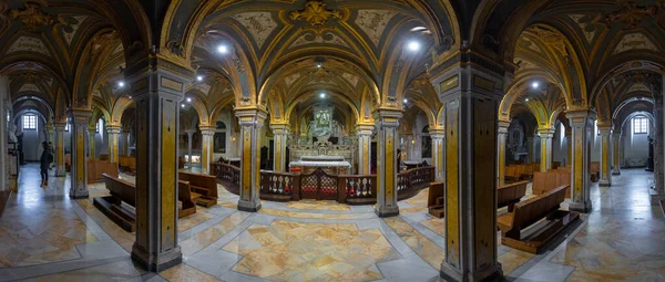 Bari Puglia Itália Março 2019 Interior Cripta Catedral Bari Italiano — Fotografia de Stock