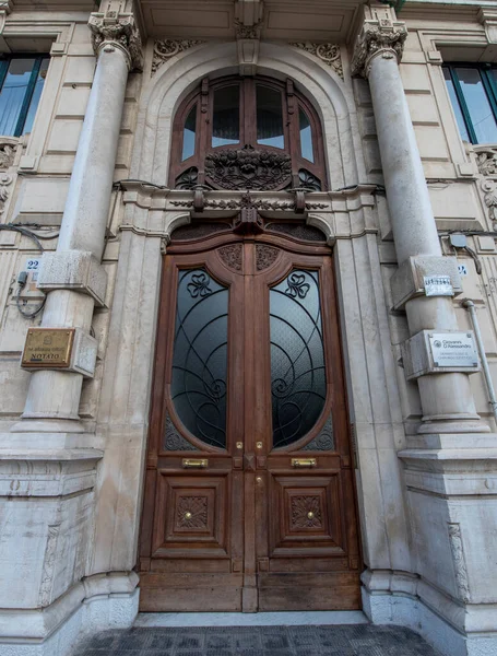 Bari Puglia Italy February 2019 Typical Italian Residential Architecture Apartment — Stock Photo, Image