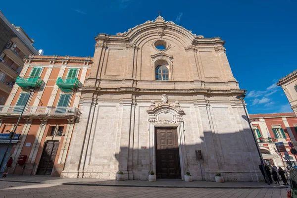 Monopoli Puglia Italy March 2019 Church Saint Francis Assisi Chiesa — Stock Photo, Image