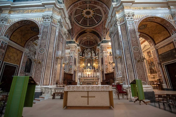 Monopoli Puglia Itália Março 2019 Interior Catedral Maria Santissima Della — Fotografia de Stock