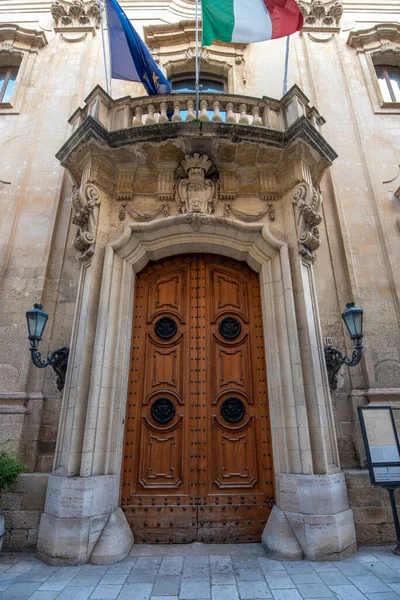 Lecce Pouilles Italie Mars 2019 Centre Historique Médiéval Dans Vieille — Photo