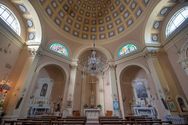 Lecce Puglia Itália Março 2019 Interior Igreja Santa Maria Della — Fotografia de Stock