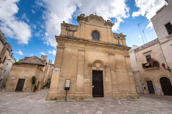Lecce Puglia Italië Maart 2019 Kerk Van Sint Niccolo Dei — Stockfoto