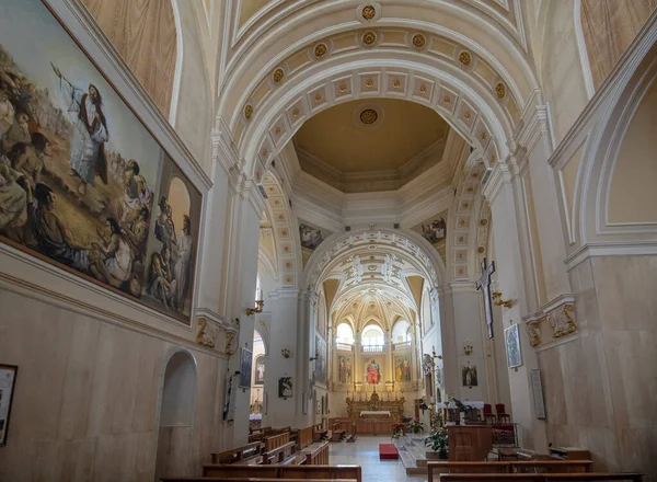 Alberobello Puglia Italia Marzo 2019 Interior Capilla Catedral Basílica Los — Foto de Stock