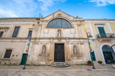 Matera, Basilicata, Puglia, İtalya - 20 Şubat 2019: Ulusal Arkeoloji Müzesi 