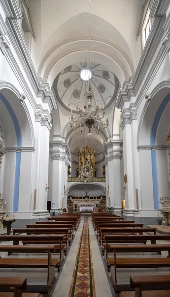 Matera Basilicata Puglia Italia 2019 Interior Del Convento San Agostino — Foto de Stock