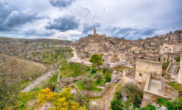 Matera Basilicata Italy Old Town Sassi Matera European Capital Culture — Stock Photo, Image