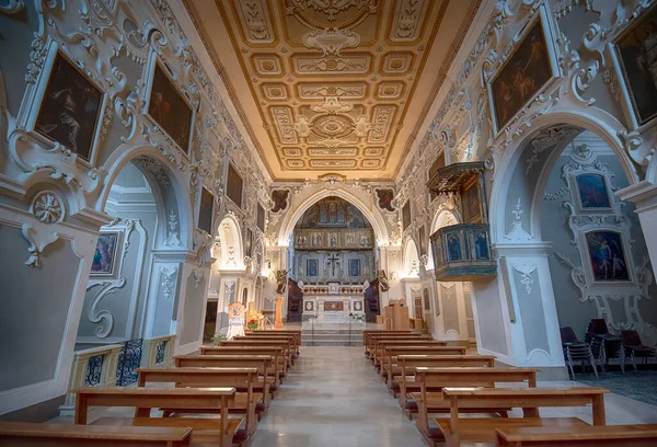 Matera Basilicata Puglia Italia 2019 Iglesia San Francisco Asís Chiesa — Foto de Stock