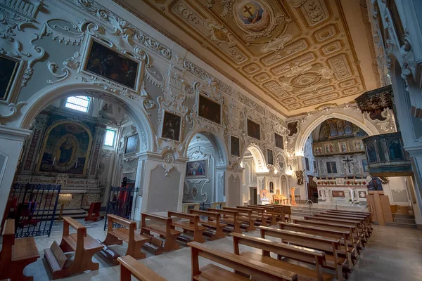 Matera Basilicata Puglia Itália 2019 Igreja São Francisco Assis Chiesa — Fotografia de Stock