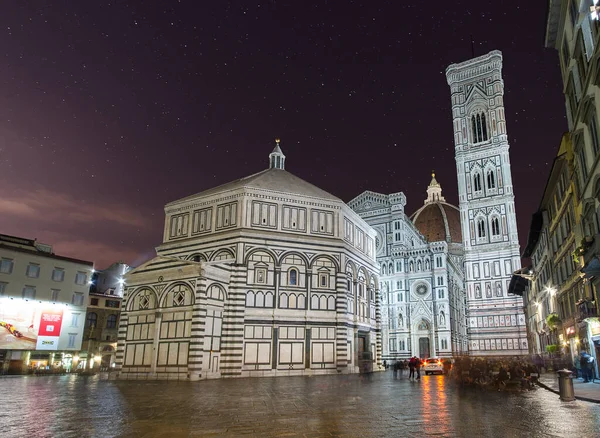 Florencja Włochy 2019 Katedra Santa Maria Del Fiore Duomo Piazza — Zdjęcie stockowe